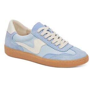 Dolce Vita Women’s Notice Low-Profile Lace-Up Sneakers Blue Suede Size 9